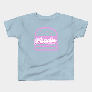 Foodie Hamburger Lover Barbie Kids T-Shirt